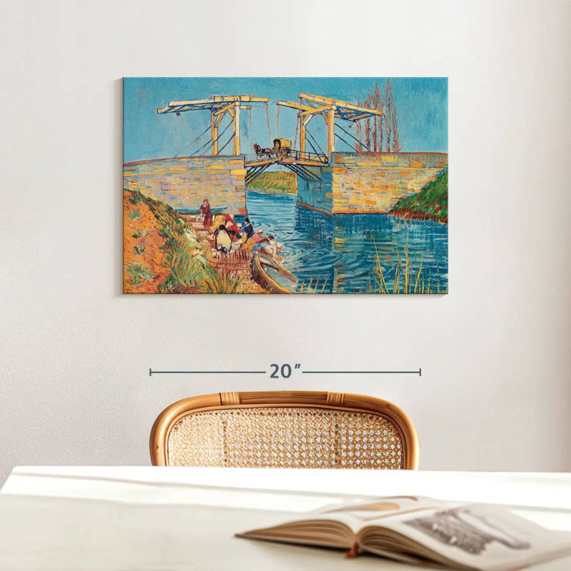 Lilie Bridge Of Arles, 16" H x 24" W