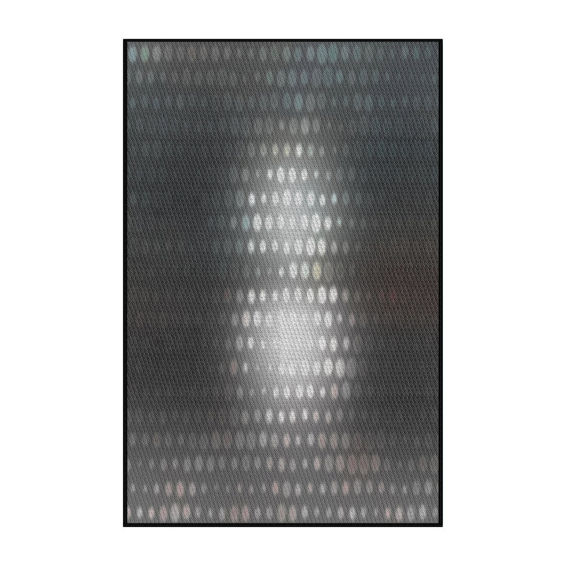 Polka Dots Indoor Rug, Rectangle 5' x 8'