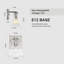 Éclairage pour meuble-lavabo Billie Modern-874842293-886750685