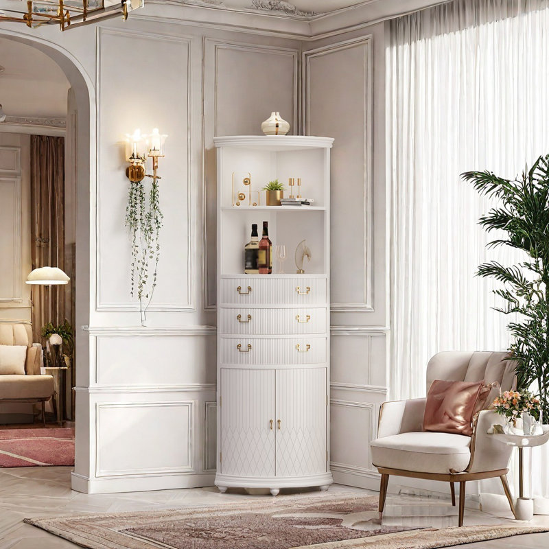 American Style Light Luxury Accent Cabinet