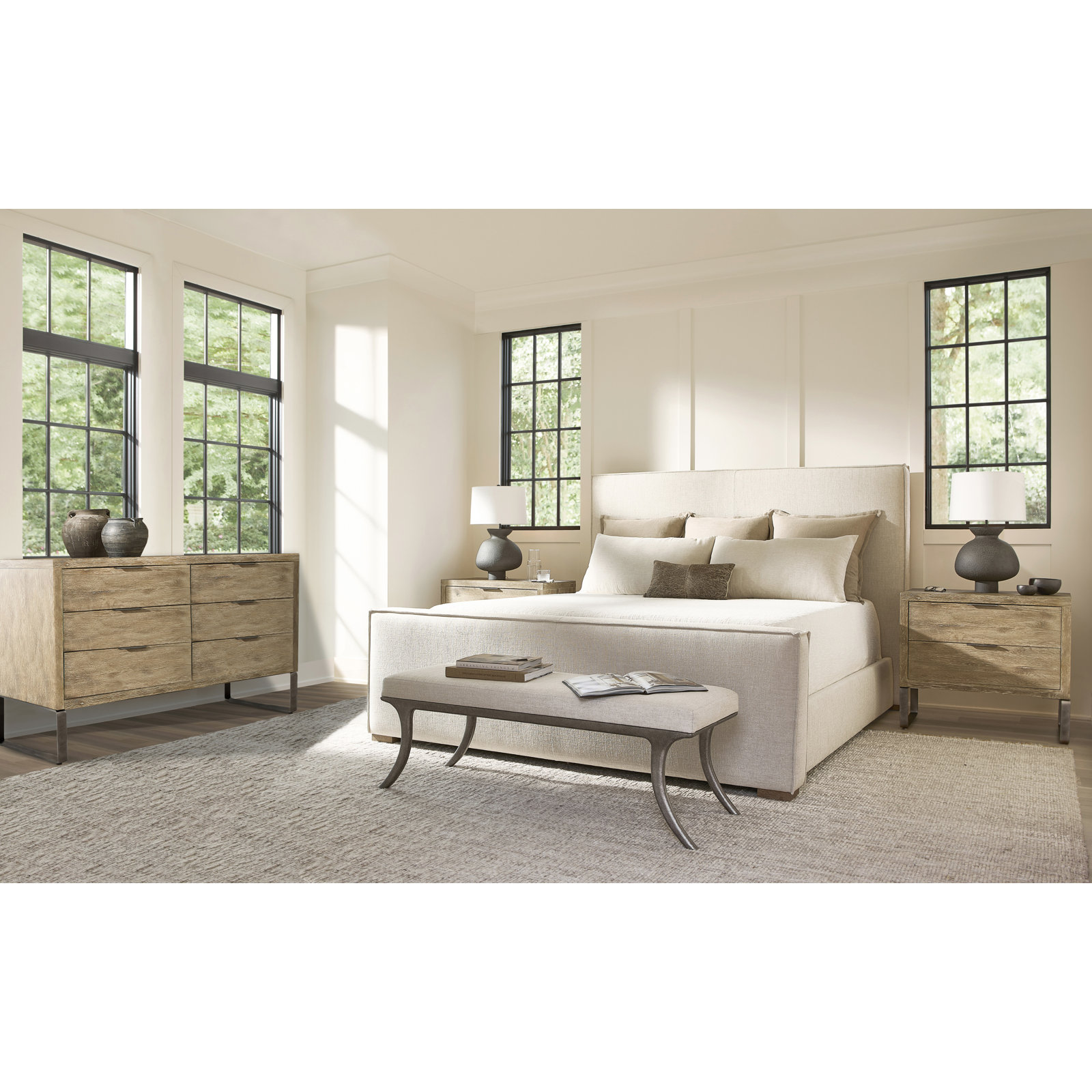 Langham 6 - Drawer Double Dresser
