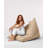Premium Garden Bean Bag Chair, Mink Color, 57.1 x 13.8 x 35.4 inches | 100% Polyester, Waterproof, 100% Original Bead Styrofoam | Maximum Weight Capacity: 440 lbs, Hidden Double Zipper System | Perfect for Outdoor Relaxation & Entertainment-421600997