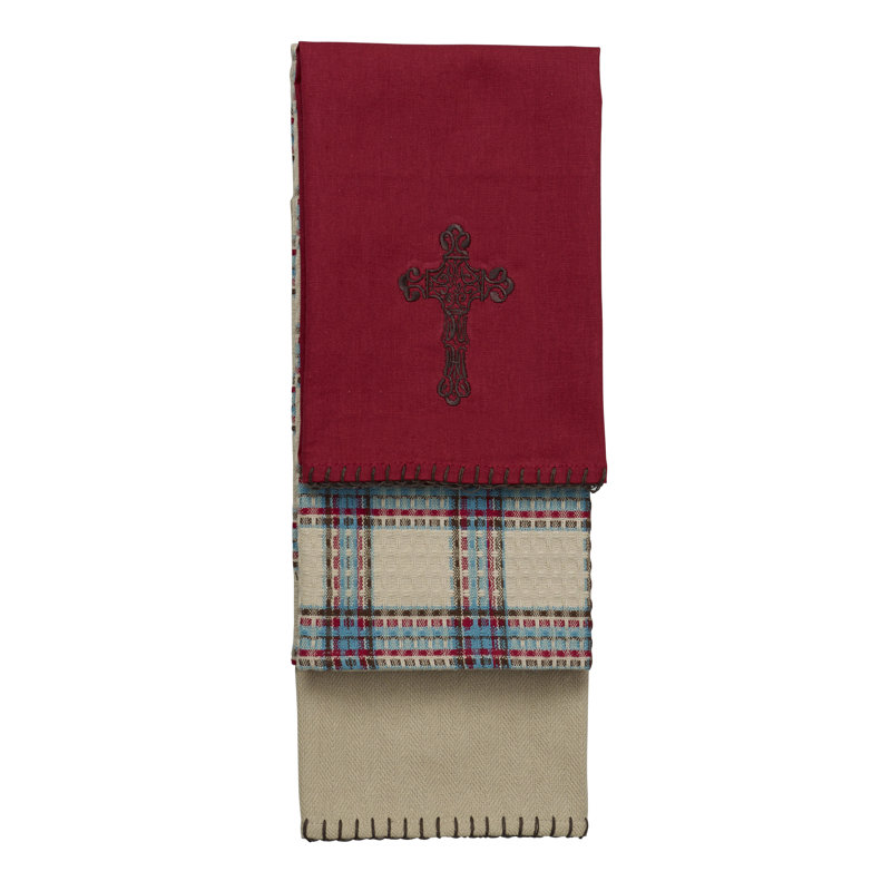 Kitchen Towel Linen Set, Red