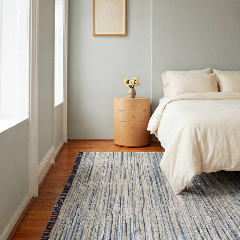 Stonewash Washable Rug, Rectangle 6' x 9'