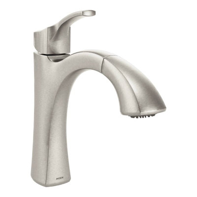 Robinet de cuisine à poignée simple rétractable avec Duralock™ et Reflex™ Voss