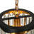 Jacinta 1-Light Dimmable Crystal Pendant Light for Kitchen Island