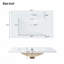 Ensemble de meuble-lavabo 30 "avec lavabo-1491634644