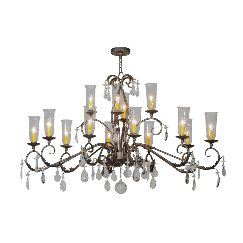 Burntwood 14 - Light Chandelier