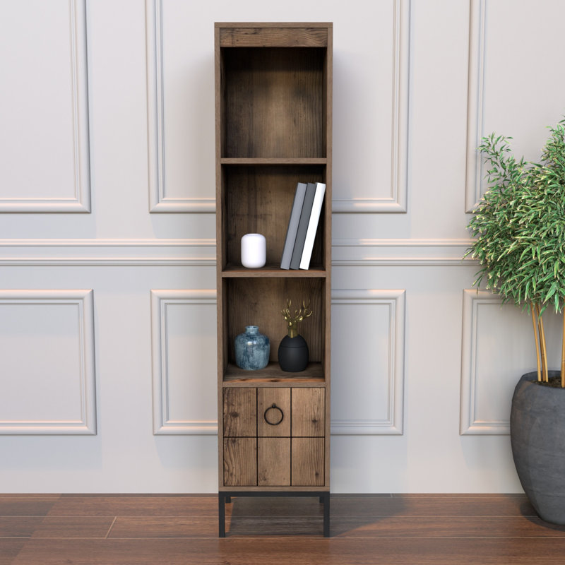 Bibliothèque standard H 69,69 "x l 15,75" Braziel, Noyers