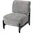 Modern Accent Chair With Solid Wood Base-2018834837