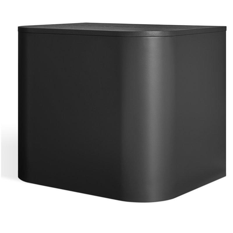 Dally 1 - Drawer Nightstand, Black