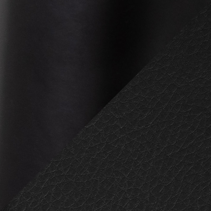 Fauteuil rembourré, Noir, Noir