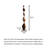 Tall Abstract Birch Wood Sculpture For Entryway