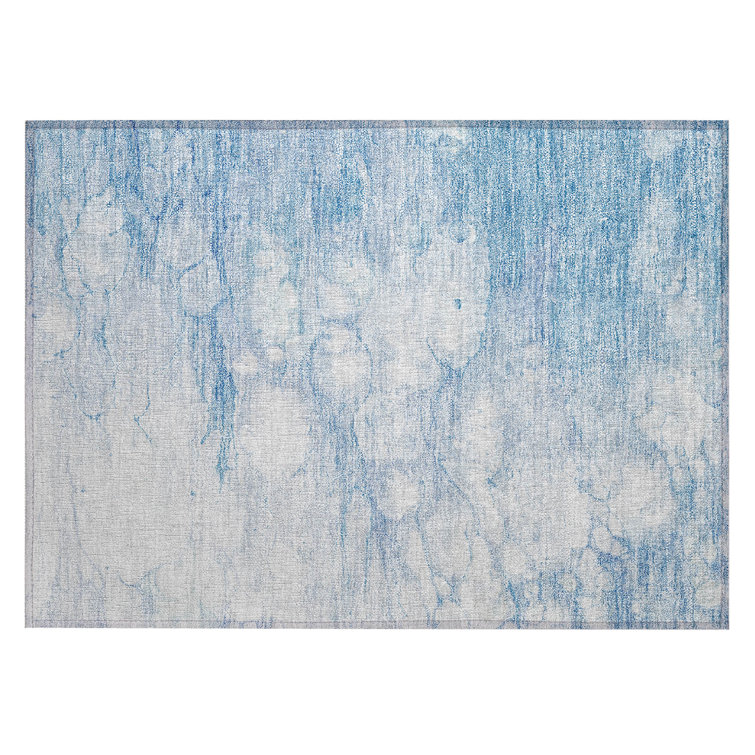 Chinwendum Washable Abstract Indoor / Outdoor Rug