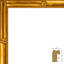 Gold Solid Wood Gilded Picture Frame - Set of 4 with Mat-2066577183