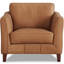 Fauteuil en cuir véritable 38 po Adriah