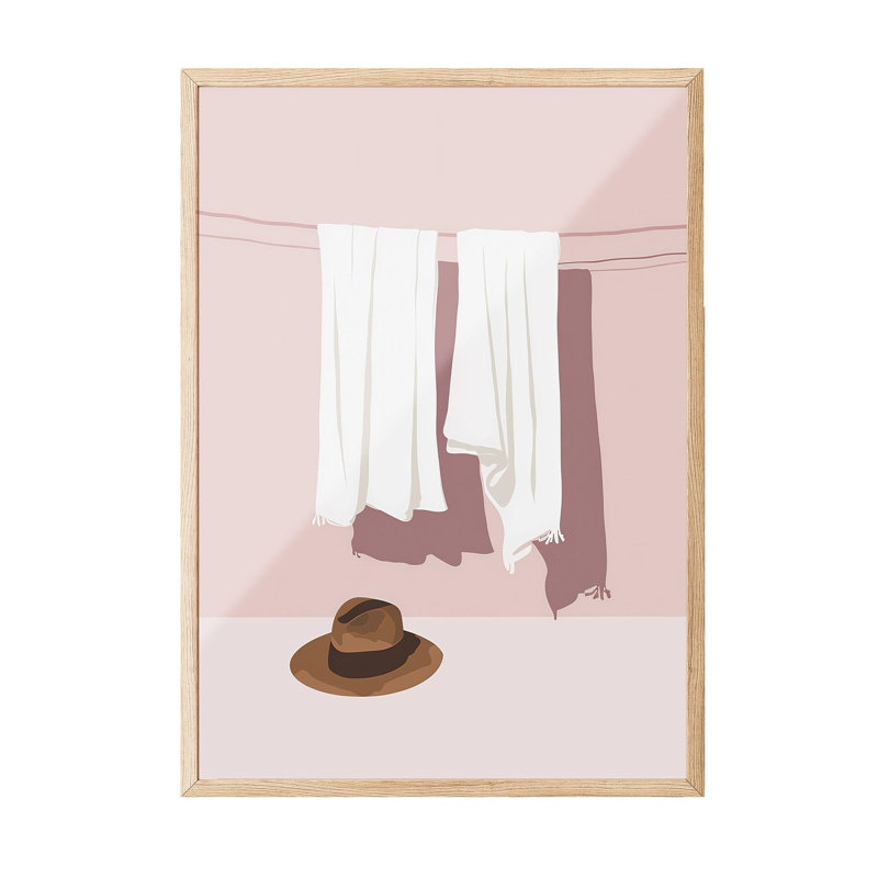 Peinture décorative encadrée