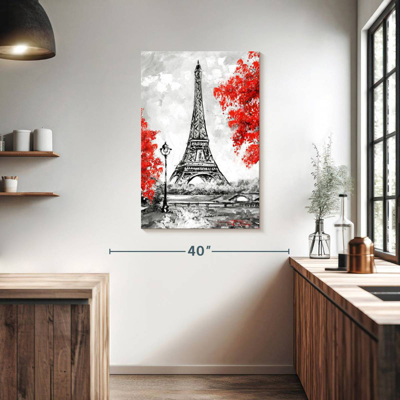Aime Tour Eiffel Paris, H 39 po x l 26 po