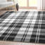 Tapis noir à tissage plat Kehr-88979006
