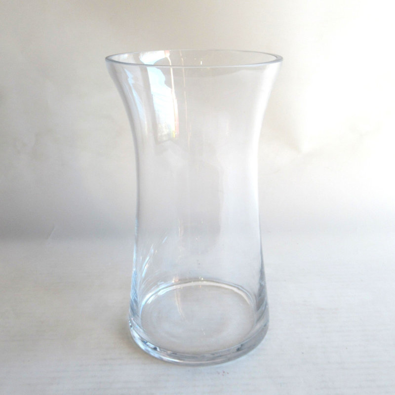 Clear Glass Bouquet Gathering Vase