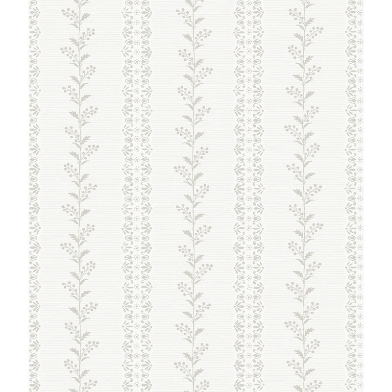 Papier peint Everleigh, Gris