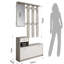 0cm W Manufactured Wood Shelving Unit