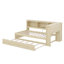 Lit de jour simple avec armoires de rangement spacieuses et ports de charge USB-2138133790