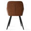 Fauteuil de salle à manger en simili cuir H 19 po Bhagirath-1204203461