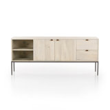 Loki Media Console - Wash Poplar