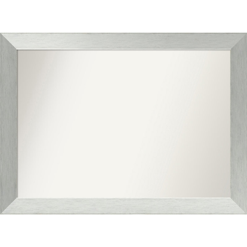 Twanya Solid Wood Wall Mirror, Rectangle, 25" x 34"