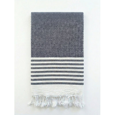 Striped 100% Cotton Beach Towel