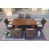 Brown Frame/ Beige Cushion