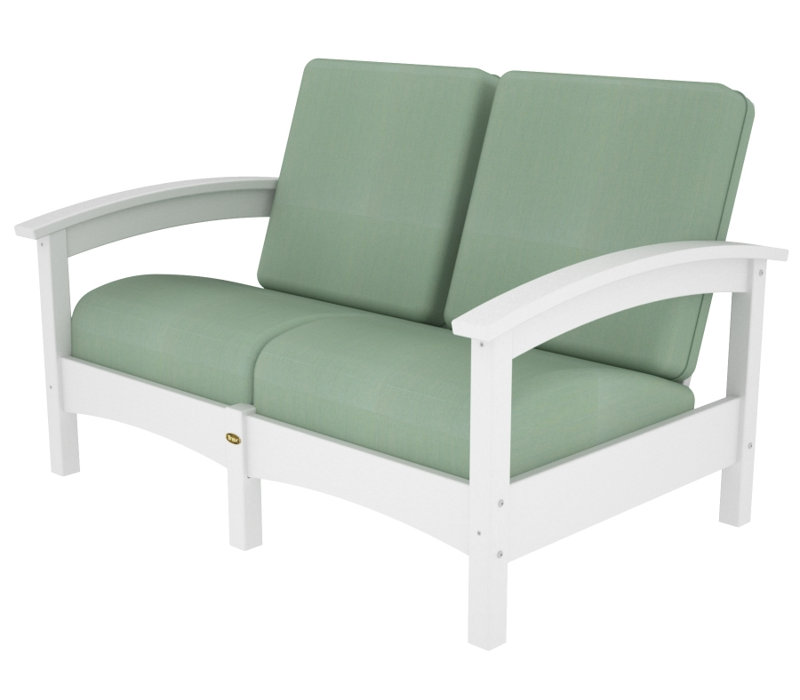 Causeuse Rockport Club, Blanc classique / Spa