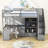 Haken Kids Twin Loft Bed with Drawers-1826652076