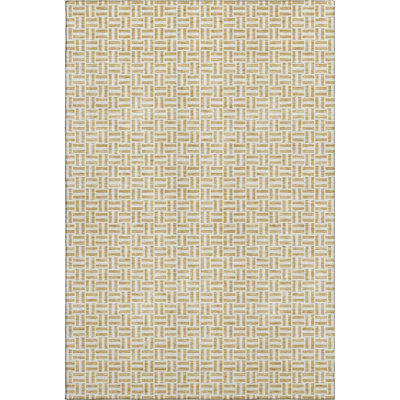 Premium Machine Washable Prisco Gold Rug