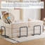 Canapé-lit convertible avec accoudoirs et dossier, canapé pliant en velours côtelé avec 2 coussins, canapé modulaire pour salon, chambre à coucher, studio - aucun assemblage requis-1682939058