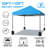 13 Ft X 13 Ft Pop up with Mosquito Netting-98142049