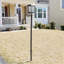 Lampadaire solaire Aspen avec pot de fleurs et ancre Ez-812628136