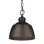 Luminaire suspendu en forme de cloche 1 lumière Holmes 