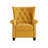 Modern Velvet Recliner Chair, Push-Back Recline