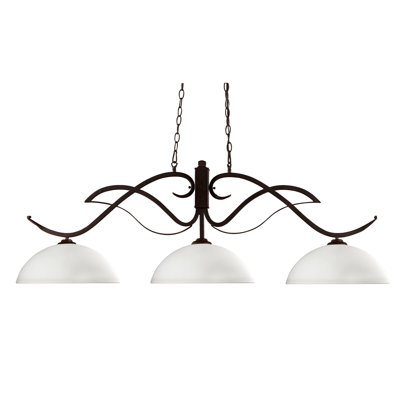 Galina 3 - Light Bronze Kitchen Island Pendant