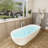 Ryder 68.9'' x 29.5'' Soaking Stone Rein Bathtub
