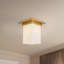 Mineral 8-in Brass Flush Mount-785681974-785681977