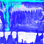 Impression sur toile tendue Zella Amy Sia Dip Dye Ultramarine