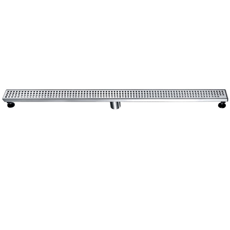 Brisbane River  47 Inch Long Stainless Steel  Linear Floor Shower Drain