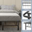 Assise sans sommier pour lit plateforme en métal 14 po Alwyn Home-292275142