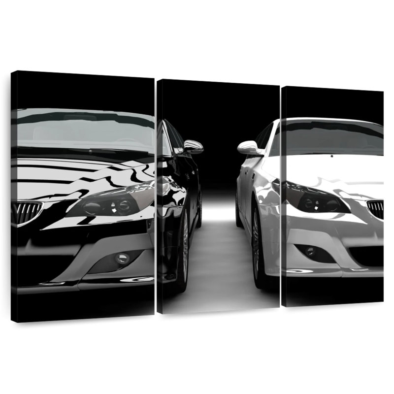 Mehar Glossy Limousine Cars, 48" H x 74" W
