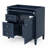 '' Modern Bathroom Vanity With 2 Drawers And Tip-out Drawer, Solid Wood Frame - No Basin Sink