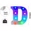 RGB LED Letter - D