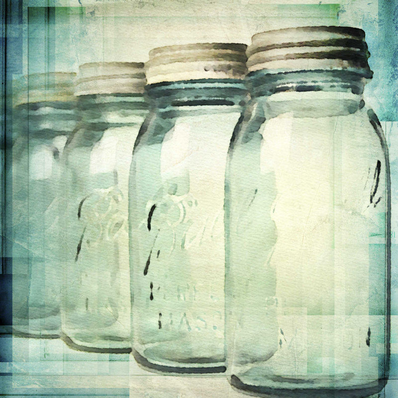 Canning Season IX, H 12 po x l 12 po x P 1,25 po